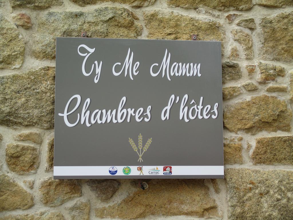 Bed and Breakfast Ty Me Mamm à Carnac Extérieur photo